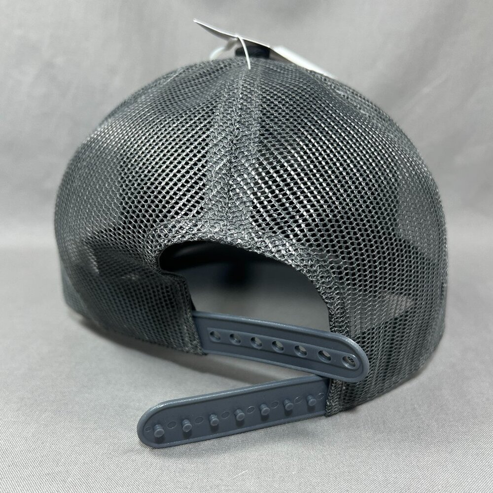 Skullz Antlers Fierce Snapback Hat Black Trucker Fishing Hunting Outdoor Mens - Picture 13 of 13